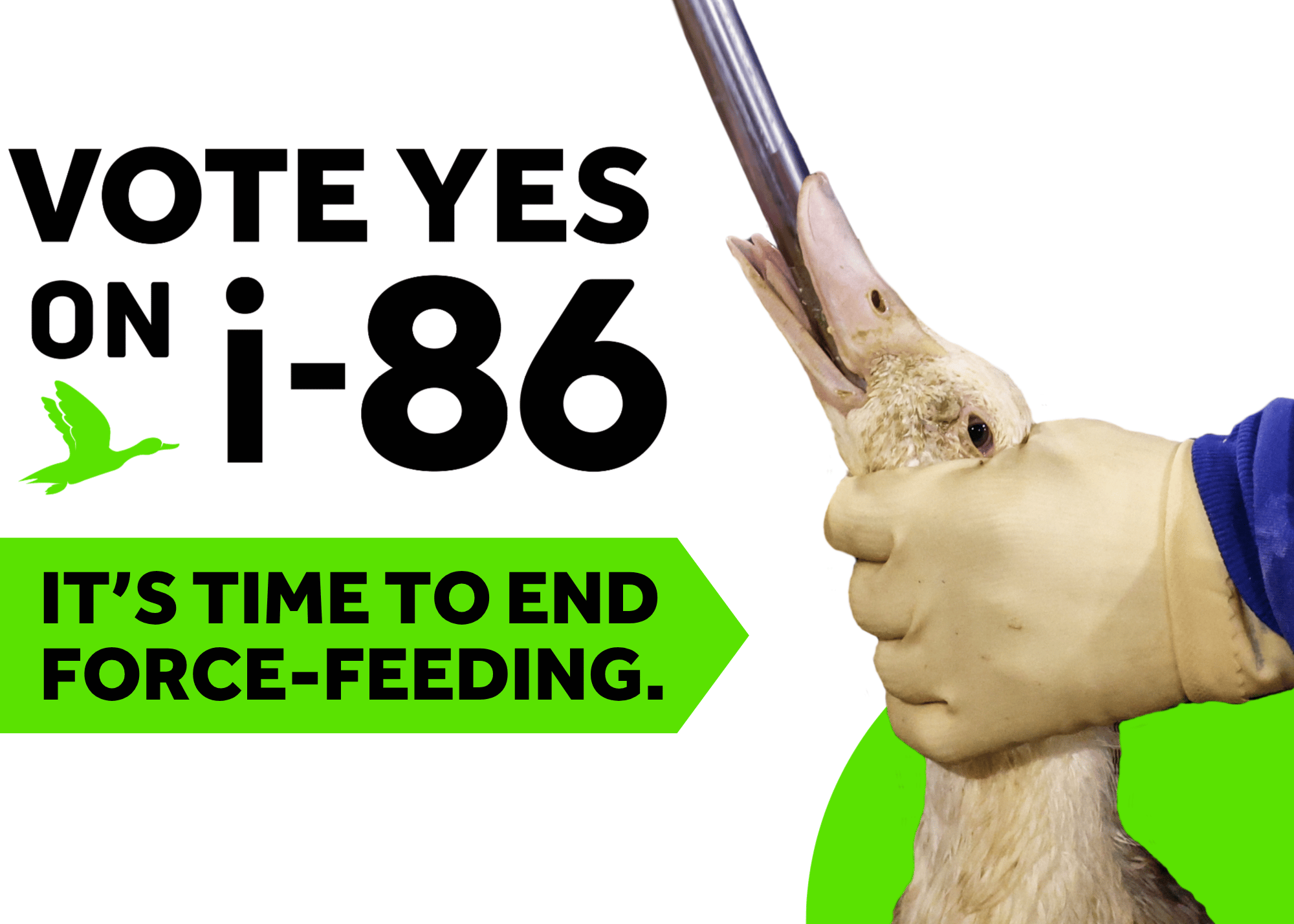 Vote yes on I-86. It’s time to end force-feeding.